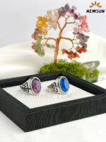 100% Color Changing   Zirconia Stone Men's Ring 1 piece - Image 4