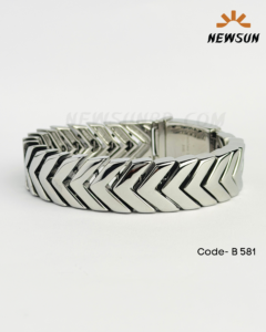 20mm Snake Bone Link Clavicle Chain Stainless Steel Bracelet