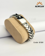 20mm Snake Bone Link Clavicle Chain Stainless Steel Bracelet - Image 4