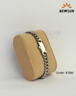 8mm Simple Fashion Denim Buttonhead Taige Men’s - Image 2