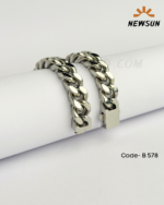 316 Stainless Steel Made 10mm Wide Bracelet