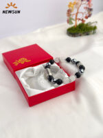 10MM AAA Grade Clear Quartz Stainless Steel ,Bracelet - Image 5