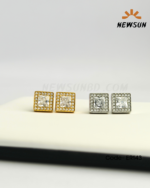 10mm Square Shaped Earring - Image 5