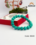 Turquoise Stretch Bracelet - 10mm Beads