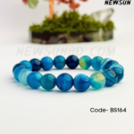 AA Real Agate Gemstone Crystal Bracelet