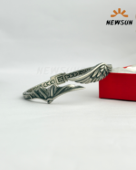 100% Stainless Steel Angel Wings  Cuff Bracelet - Image 3