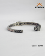 100% SS Tiger Head Cuff Bracelet - Image 5