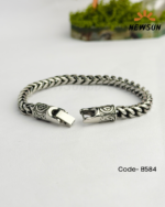 Angel Retro Stainless Steel  Men's Bracelet - Image 6