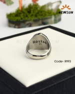 100% Natural Yemeni Aqeeq Ring - Image 3