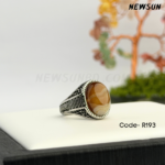 100% Natural Yemeni Aqeeq Ring
