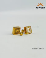 10mm Square Shaped Earring - Image 3