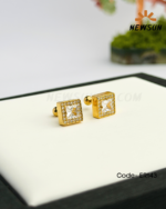 10mm Square Shaped Earring - Image 4