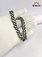 100% Stainless Steel Bali Chain Bracelet - Image 4