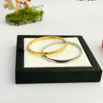 4mm Plan Bangle With Clasp