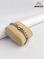 Tigers Eye Stone Stainless Steel Bracelet - Image 3