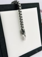Angel Retro Stainless Steel  Men's Bracelet - Image 3