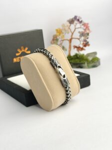 Angel Retro Stainless Steel  Men's Bracelet