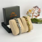 100% SS Franco Chain Lobster Clasp Lock Bracelet