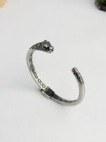 100% SS Tiger Head Cuff Bracelet - Image 6