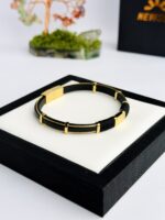 Titanium-Steel and Leather Bracelet - Image 4