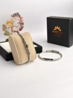 1 Titanium-Steel Thick Snake Chain Bracelet - Image 4