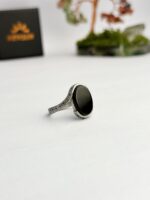 100% New Spinner Ring With Natural Stone - Image 4