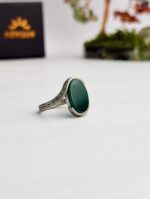 100% New Spinner Ring With Natural Stone - Image 6