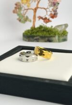 100% SS Facetted Ring - Image 3