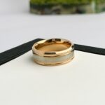 100% Titanium Steel Comfort Wedding Ring
