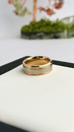 100% Titanium Steel Comfort Wedding Ring
