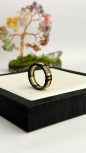 Black Tungsten Ring for Men
