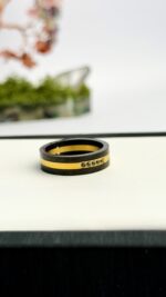 Black Tungsten Ring for Men - Image 2