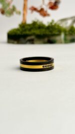 Black Tungsten Ring for Men - Image 4
