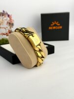 Heavy 316 Stainless Steel 20mm Men  Cuban Chain Bracelet - Image 4