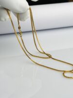 Franco Chain Necklace 50cm Long - Image 3