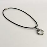 The Eternity Engraved O-Ring Pendant