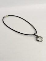 The Eternity Engraved O-Ring Pendant