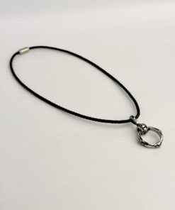 The Eternity Engraved O-Ring Pendant