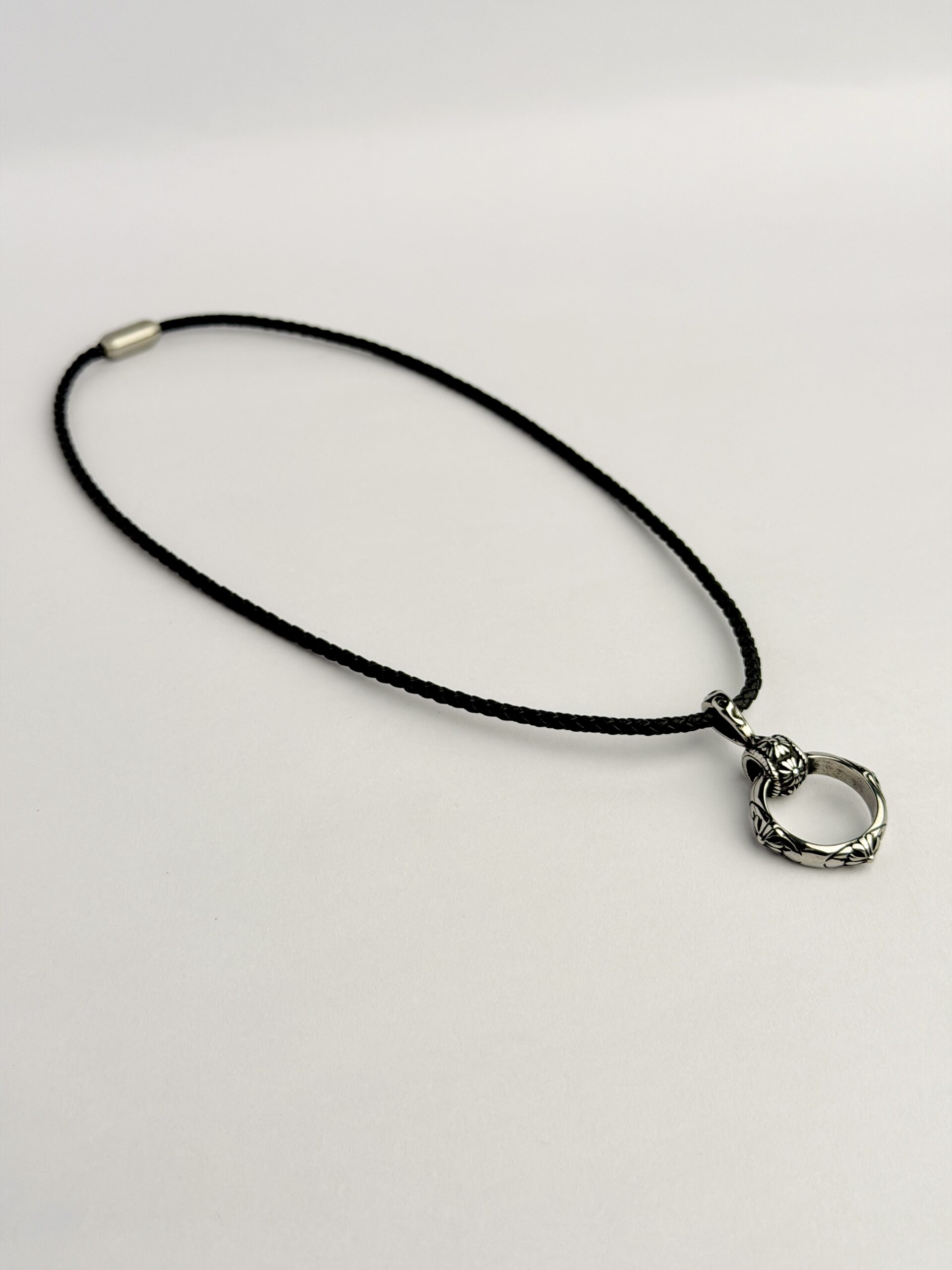 IMG_1405 The Eternity Engraved O-Ring Pendant - Image 1