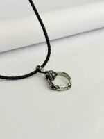 The Eternity Engraved O-Ring Pendant - Image 4