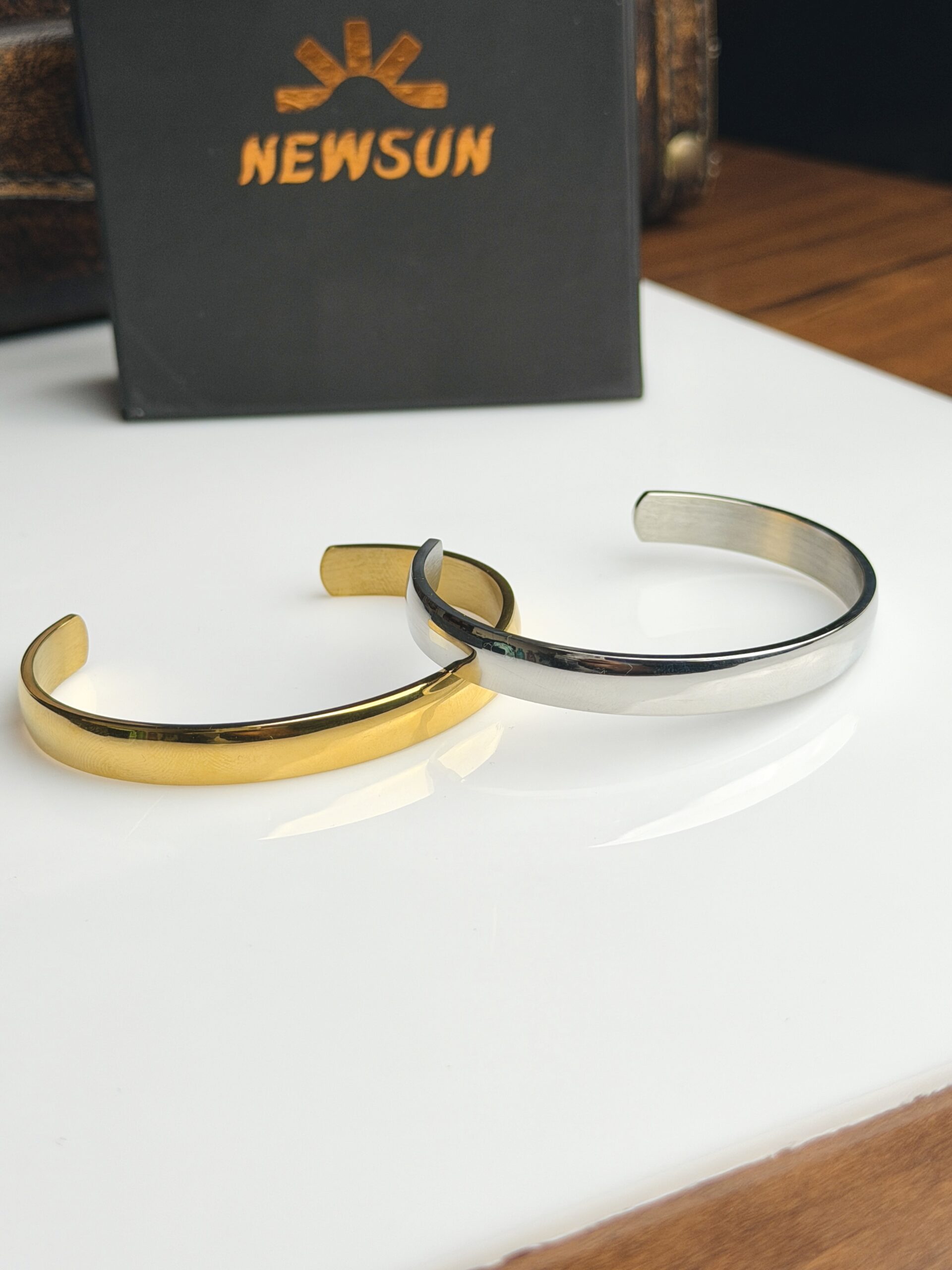 IMG_1476 Horizon Glossy Cuff Bangle Free Size - Image 1