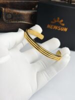 Triple-Line Linear Bangle - Image 3