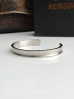 Concave-Core Matte Bangle - Image 2