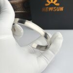 Concave-Core Matte Bangle