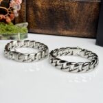 1 Elite 316 L Steel Cuban Link Men's Bracelet