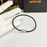 Men’s Braided Leather Bracelet