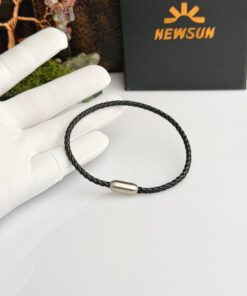 Men’s Braided Leather Bracelet
