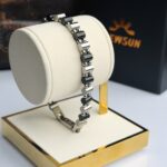 1 Men's Two-Tone Cylindrical NewSun Bracelet