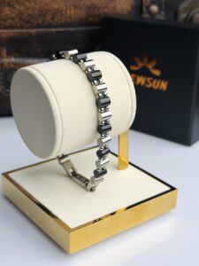 1 Men's Two-Tone Cylindrical NewSun Bracelet
