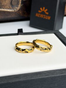 Rift Ring Golden For Men